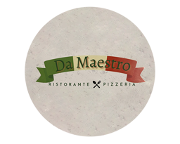 Da Maestro Restaurante Pizzeria logo.